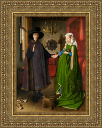 Gold frame
