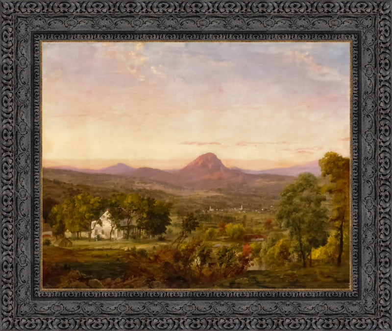 Autumn Landscape, Sugar Loaf Mountain – Jasper Francis Cropsey, 1876