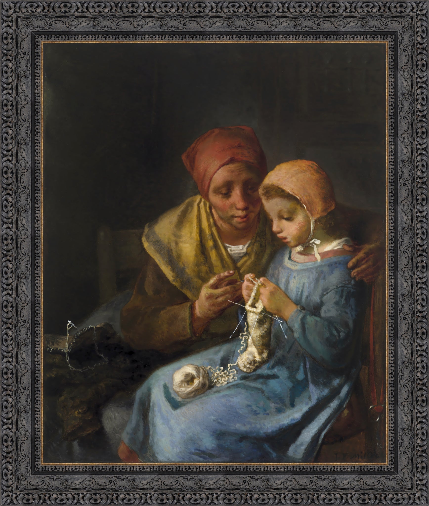 Knitting Lesson