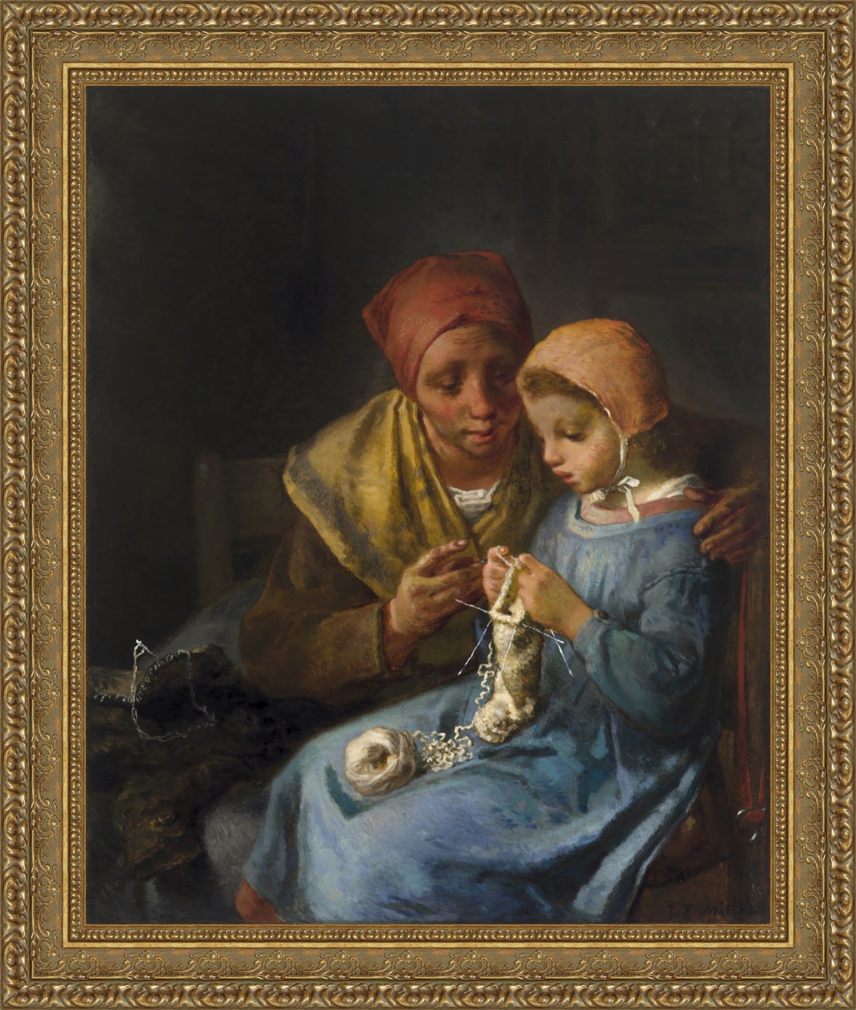 Knitting Lesson