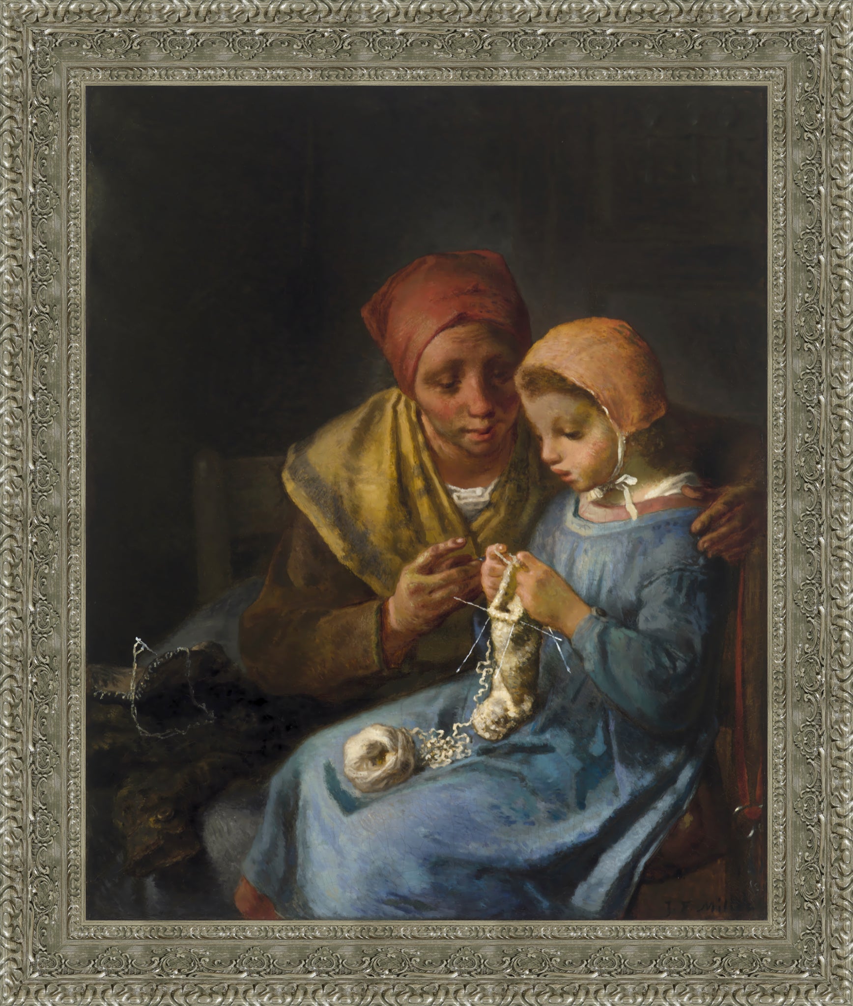 Knitting Lesson