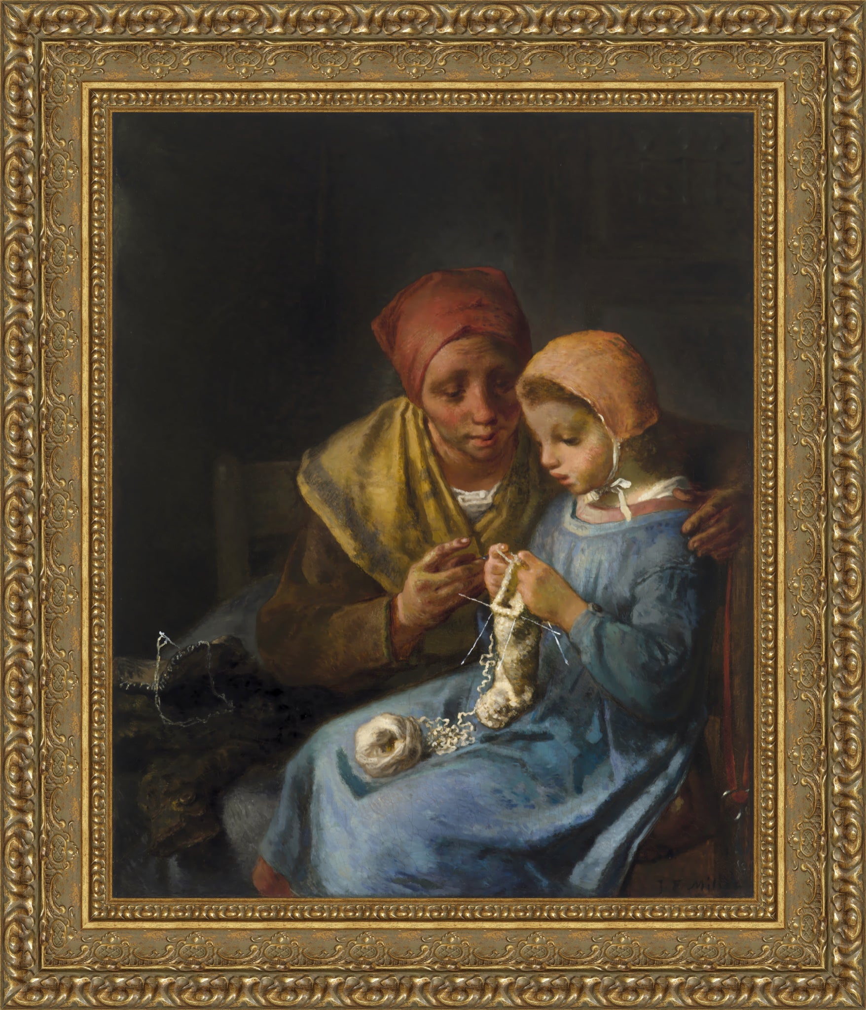 Knitting Lesson