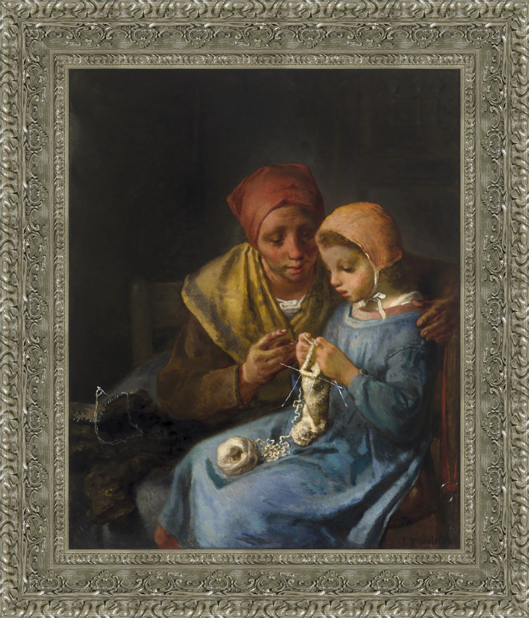 Knitting Lesson