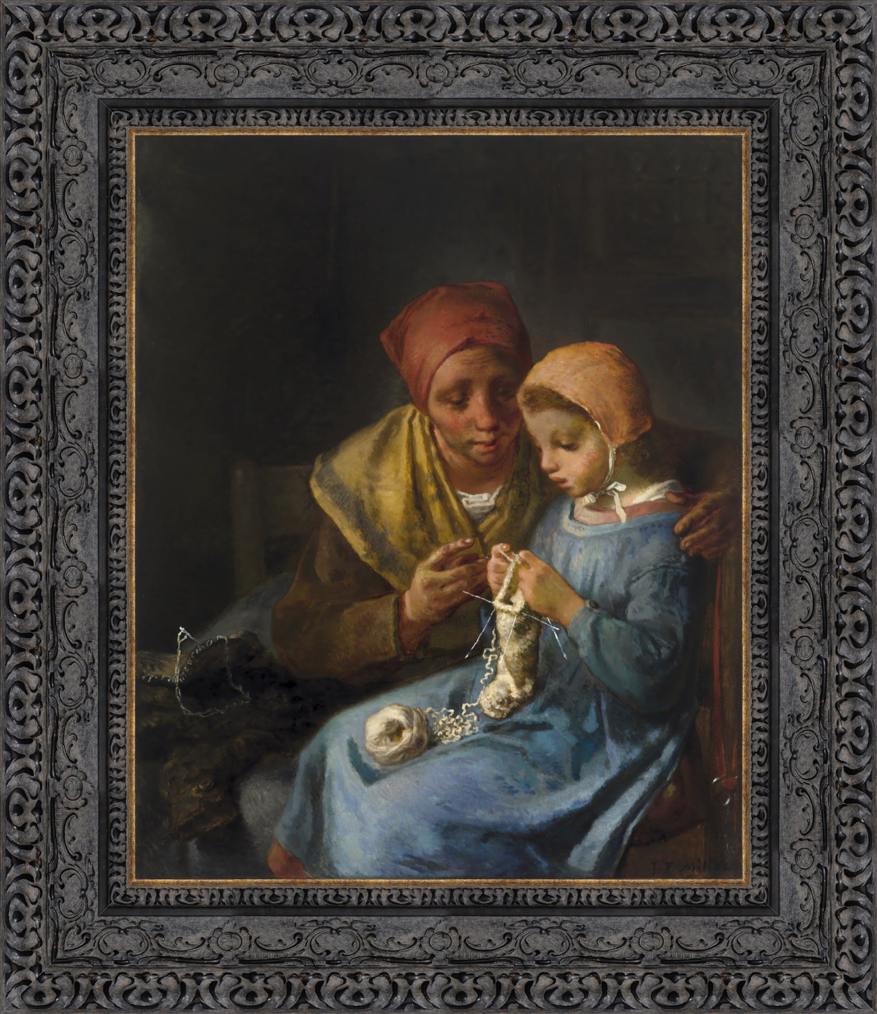 Knitting Lesson