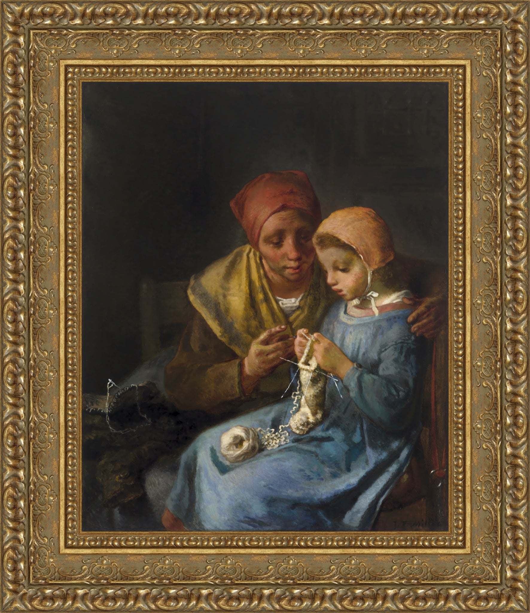 Knitting Lesson