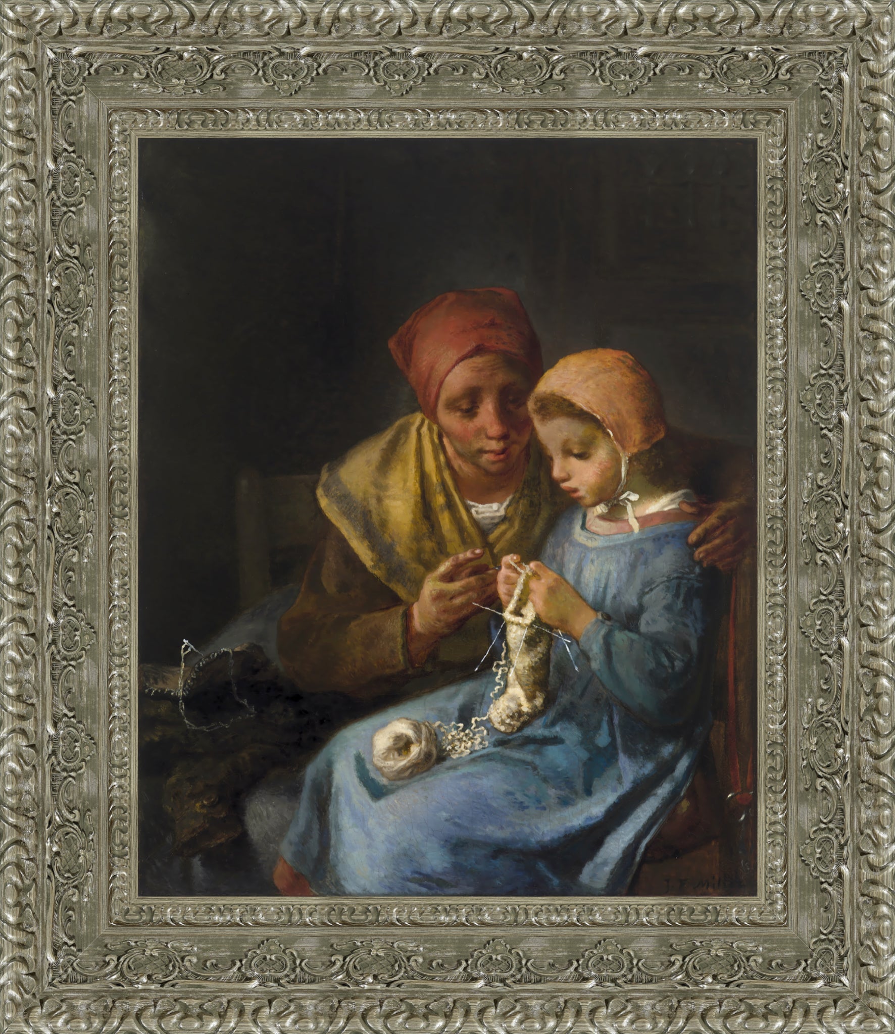Knitting Lesson