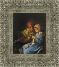 Silver frame