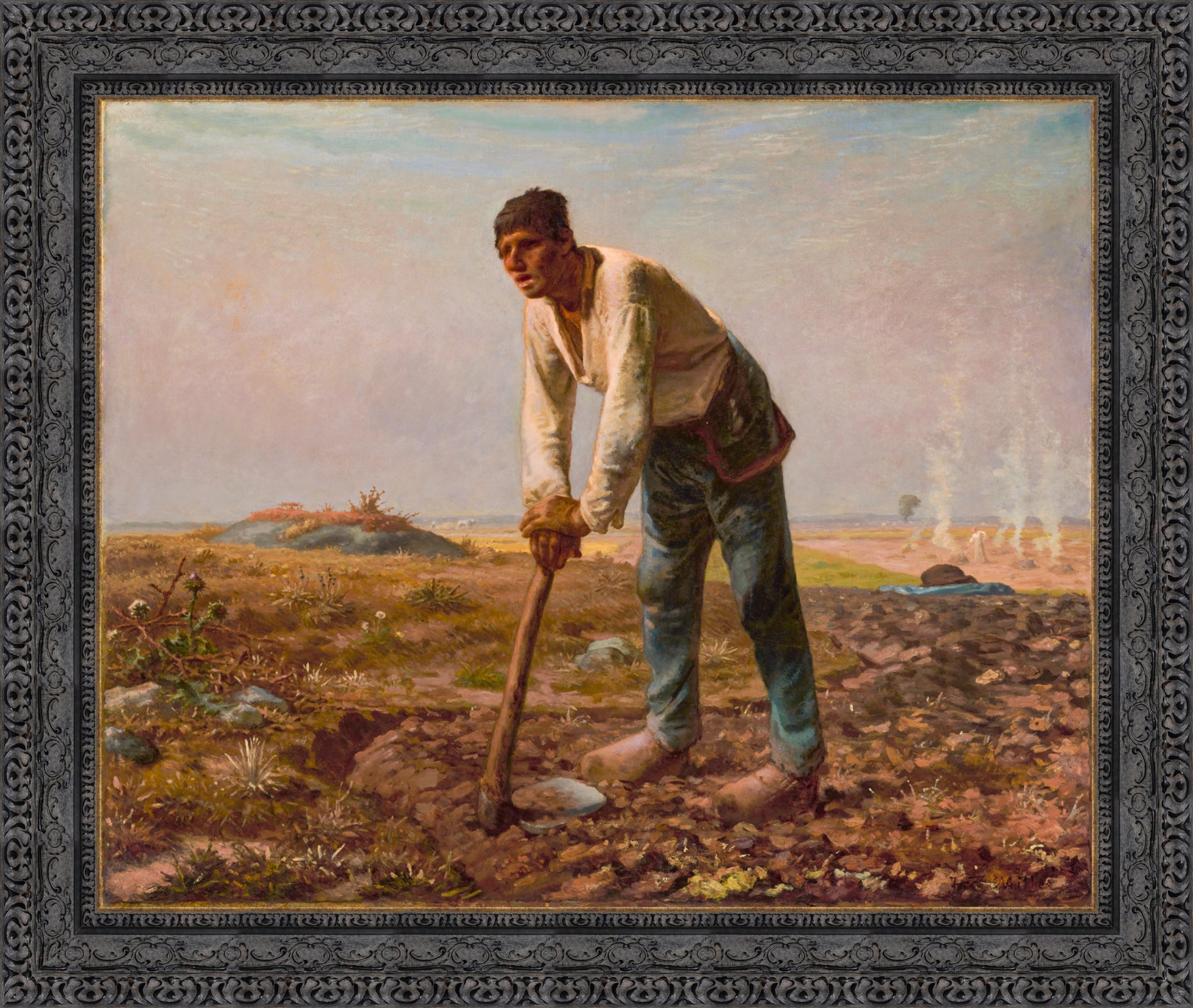 Man with a Hoe