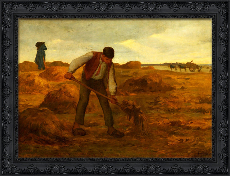 Peasant Spreading Manure – Jean-François Millet, c. 1854-1855