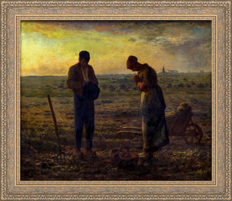 The Angelus – Jean-François Millet, c. 1857-1859