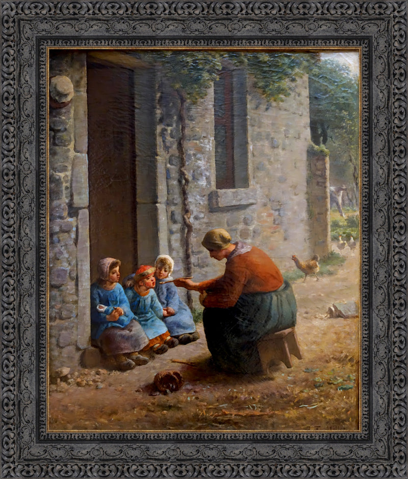 The Beakful – Jean-François Millet, c. 1858-1859