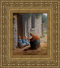 Gold frame