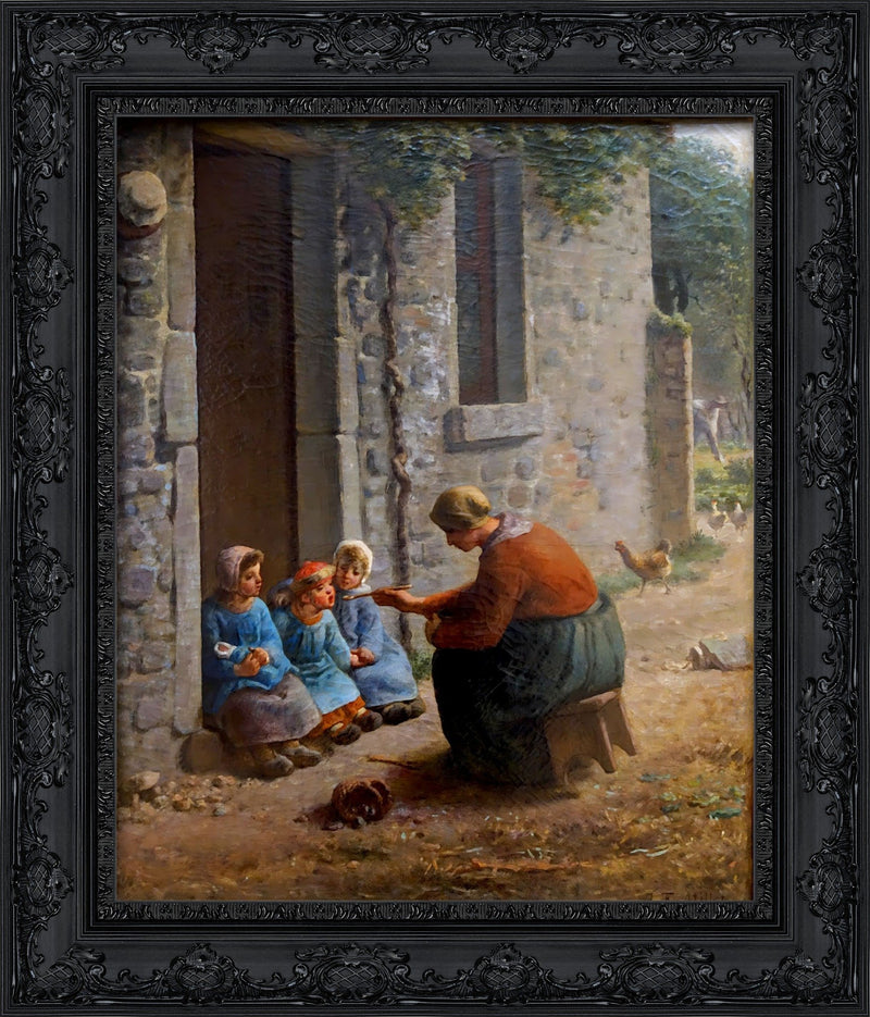 The Beakful – Jean-François Millet, c. 1858-1859
