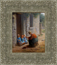 Silver frame