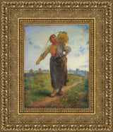 The Norman Milkmaid – Jean-François Millet, c. 1870