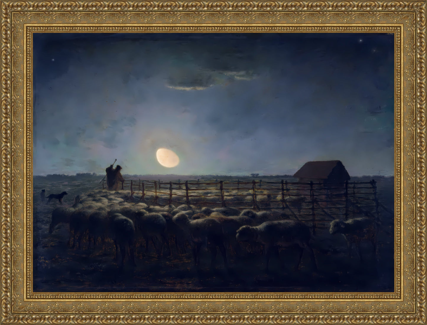 The Sheepfold, Moonlight
