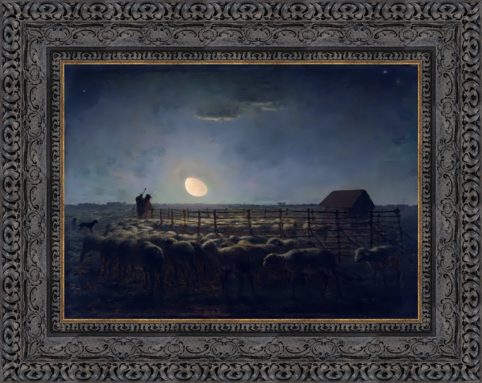 The Sheepfold, Moonlight