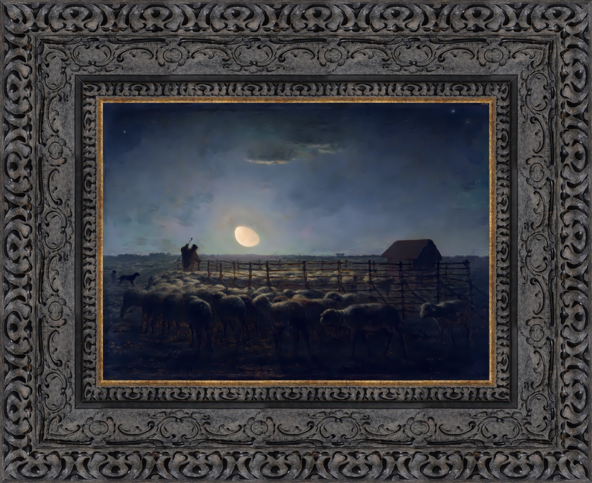 The Sheepfold, Moonlight