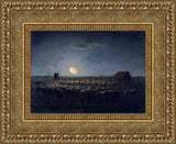 The Sheepfold, Moonlight – Jean-François Millet, c. 1856-1860