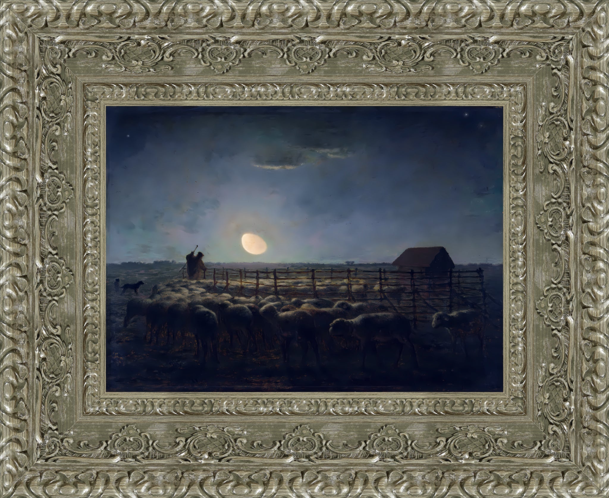 The Sheepfold, Moonlight