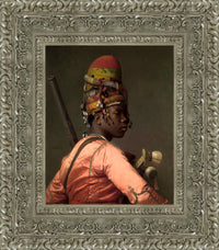 Silver frame