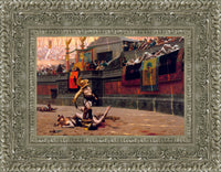 Silver frame