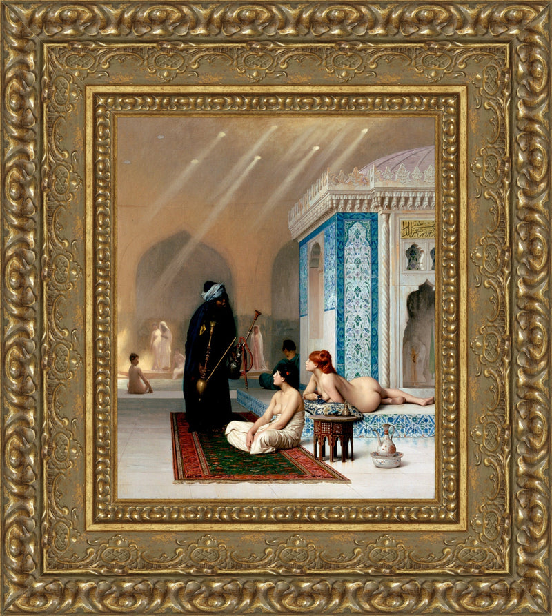 Pool In A Harem - Jean Leon Gerome