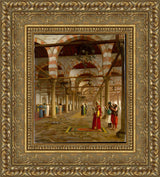 Prayer In The Mosque - Jean Leon Gerome