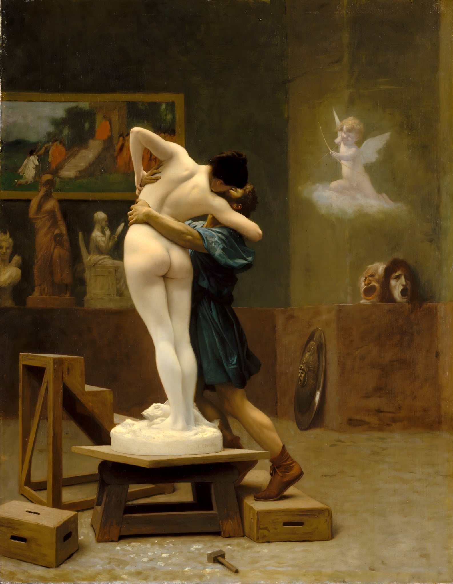 Pygmalion and Galatea