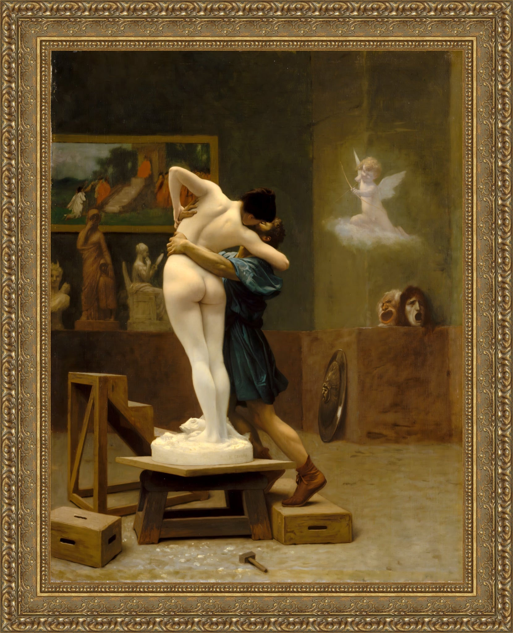 Pygmalion and Galatea