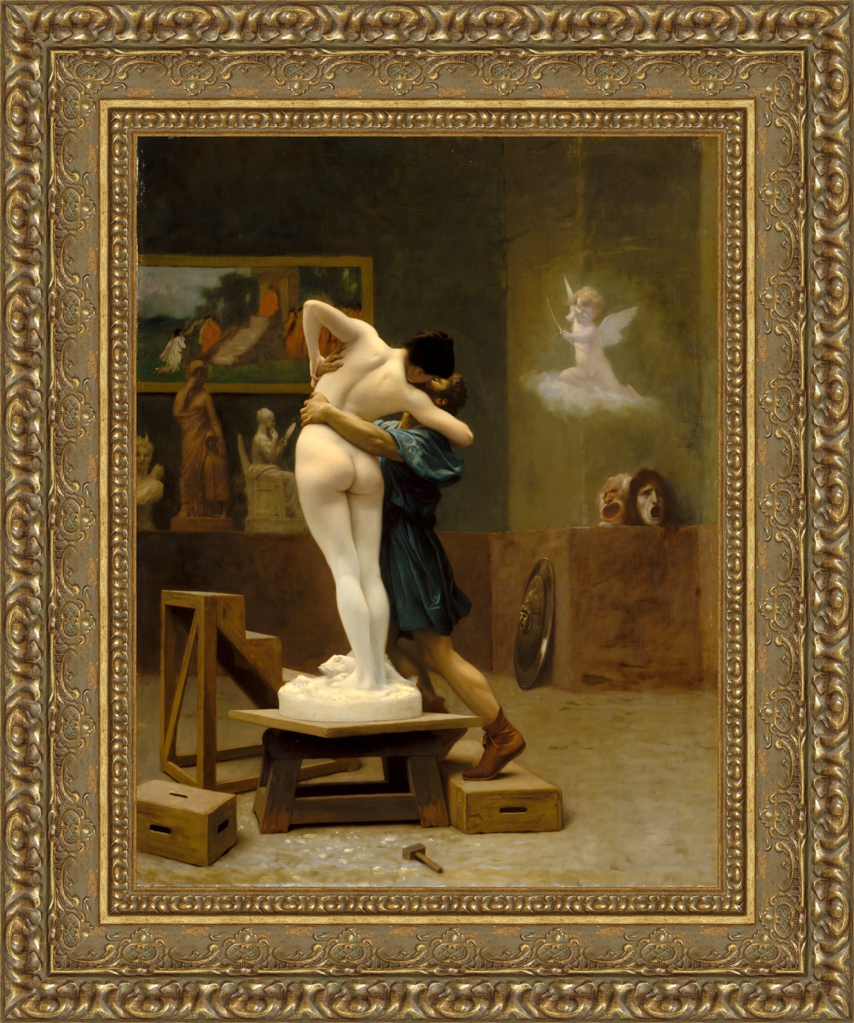 Pygmalion and Galatea