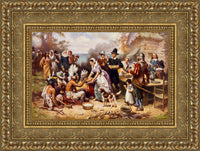 Gold frame