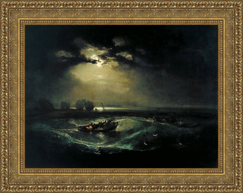 Fishermen at Sea – J.M.W. Turner, 1796