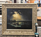 Fishermen at Sea by J.M.W. Turner — Framed Giclee Canvas Print | Canvas Classics