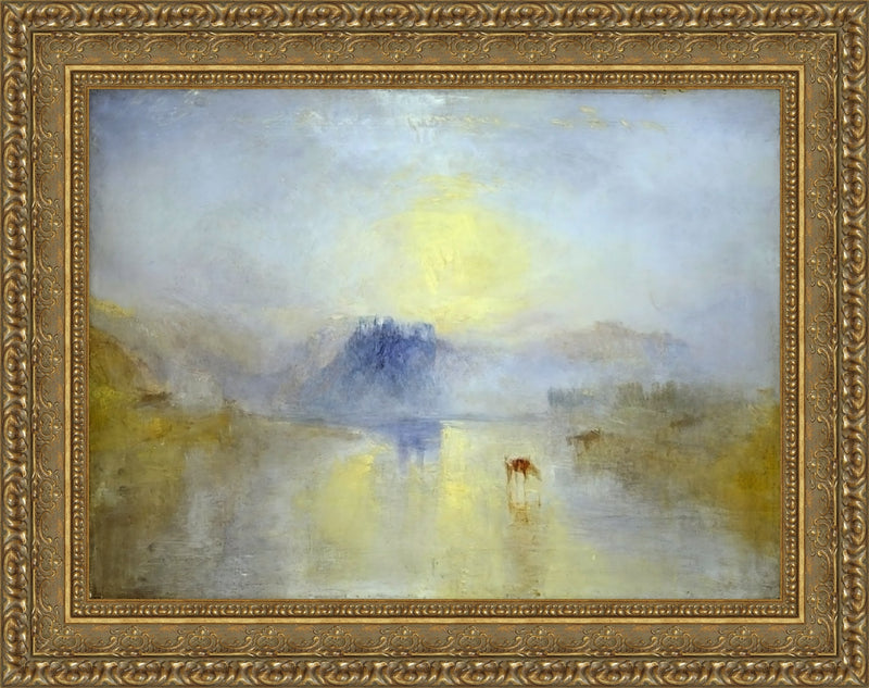 Norham Castle, Sunrise – J.M.W. Turner, c. 1845