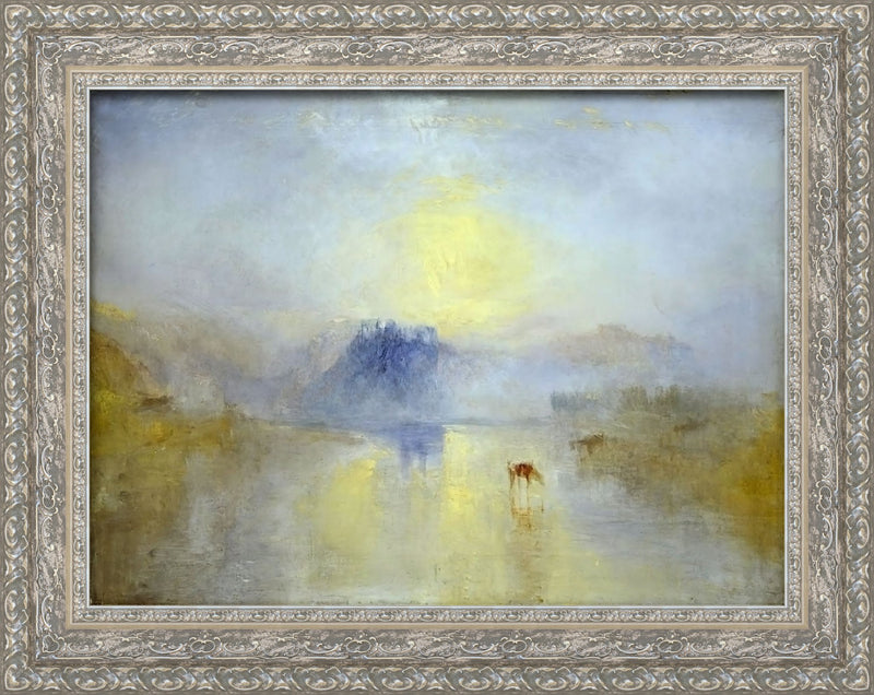 Norham Castle, Sunrise – J.M.W. Turner, c. 1845