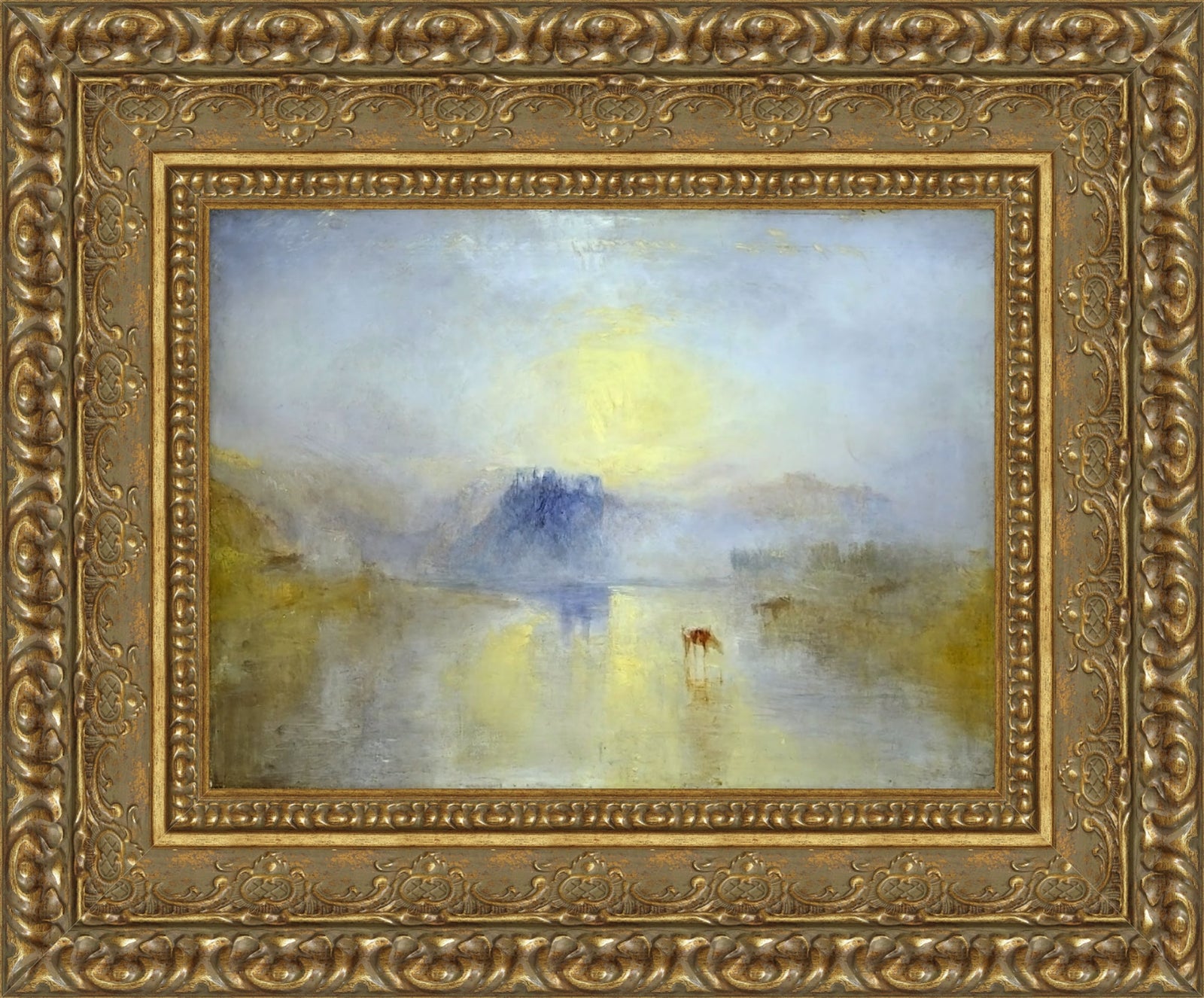 Norham Castle, Sunrise – J.M.W. Turner, c. 1845