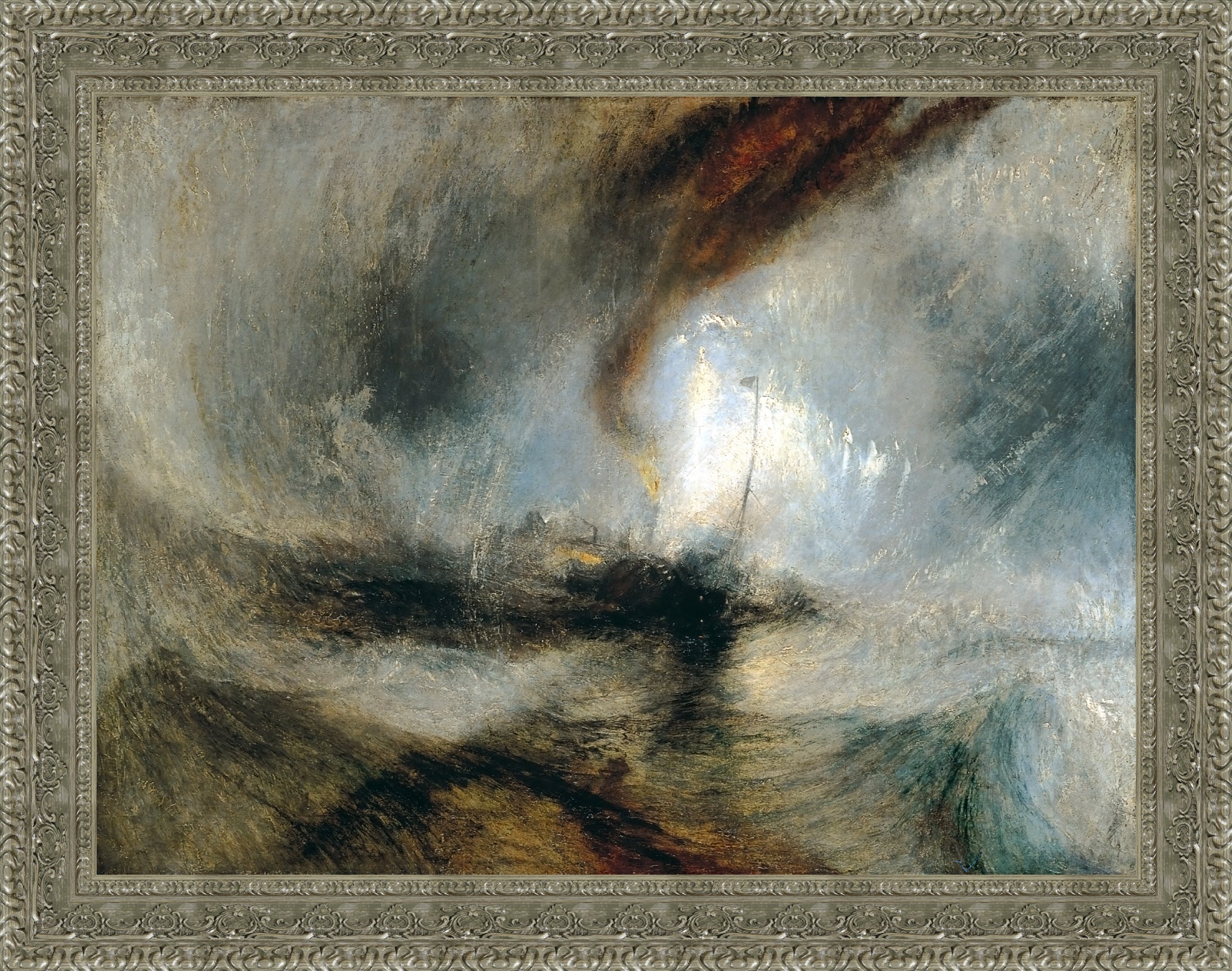 Snow Storm: Steamboat off a Harbour's Mouth