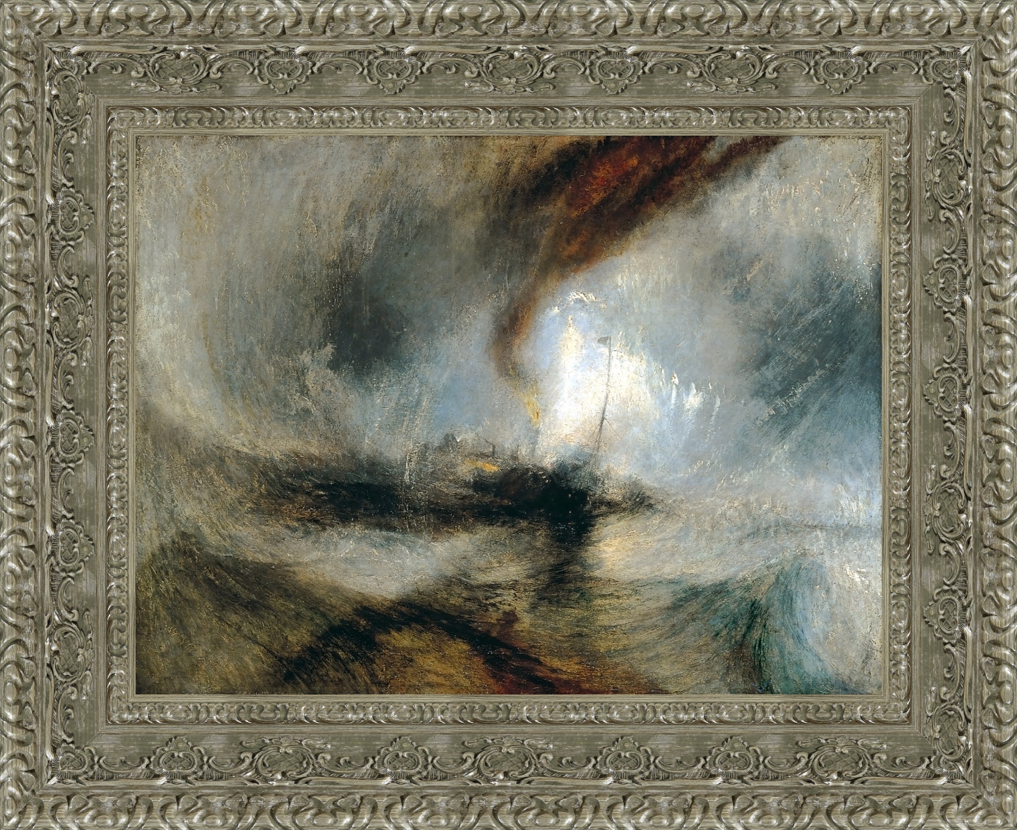Snow Storm: Steamboat off a Harbour's Mouth