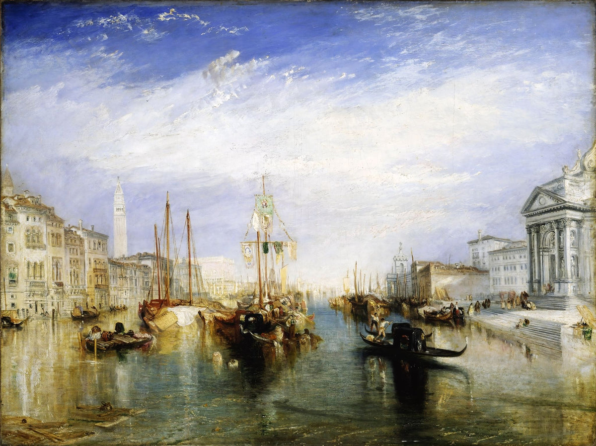The Grand Canal, Venice – J.M.W. Turner, c. 1835, framed