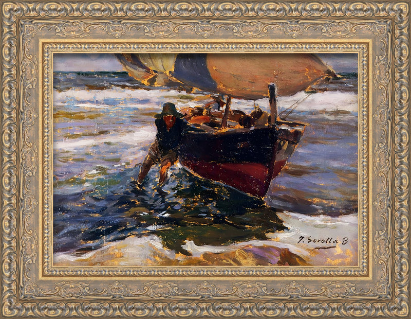 Beaching the Boat – Joaquín Sorolla, 1903