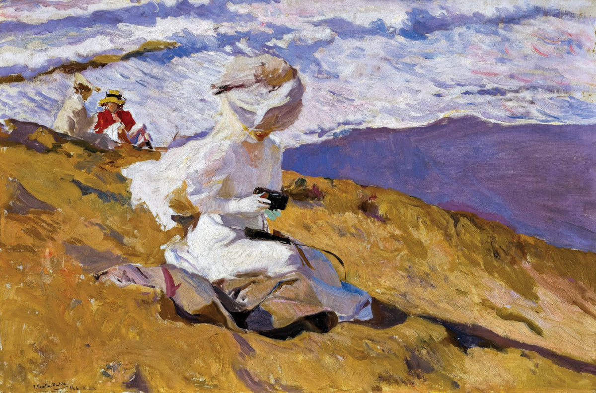 Capturing The Moment – Joaquín Sorolla, 1906, framed