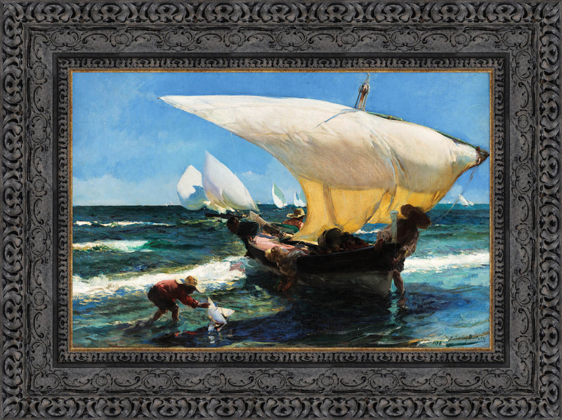 On The Coast Of Valencia – Joaquín Sorolla, 1908