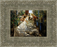 Silver frame