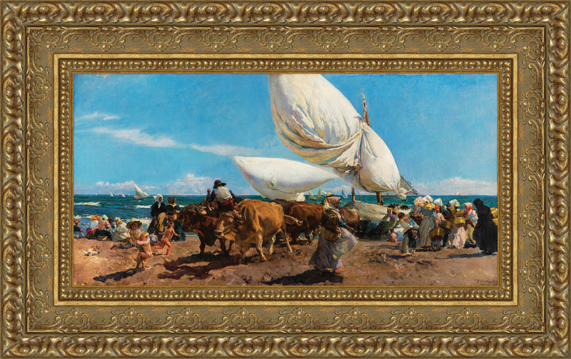 The Return From The Fishing – Joaquín Sorolla, 1894