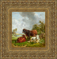 Gold frame