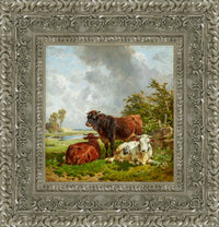 Silver frame