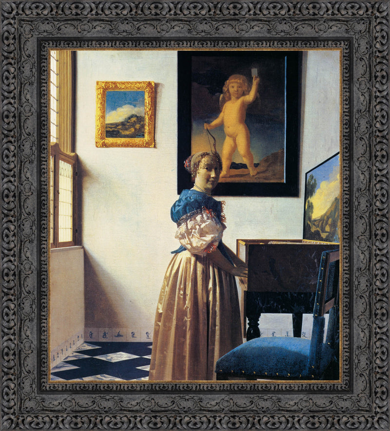 Lady At The Virginal – Johannes Vermeer, 1672