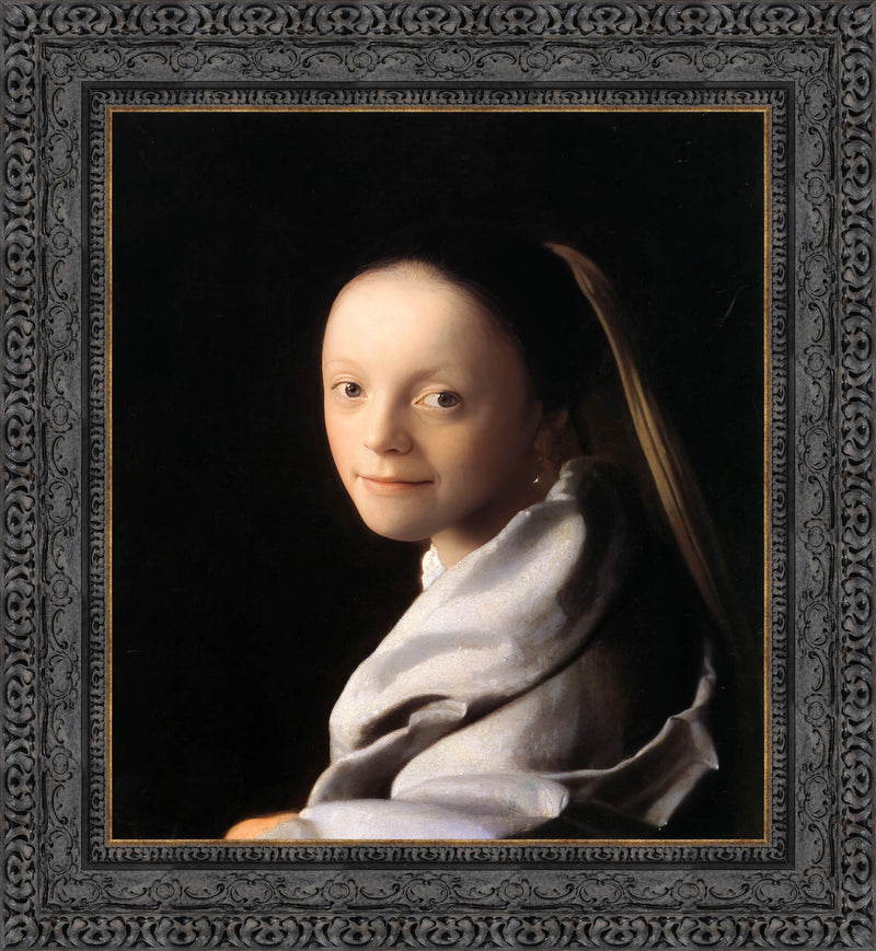 Portrait Of A Young Woman 1667 – Johannes Vermeer, 1667