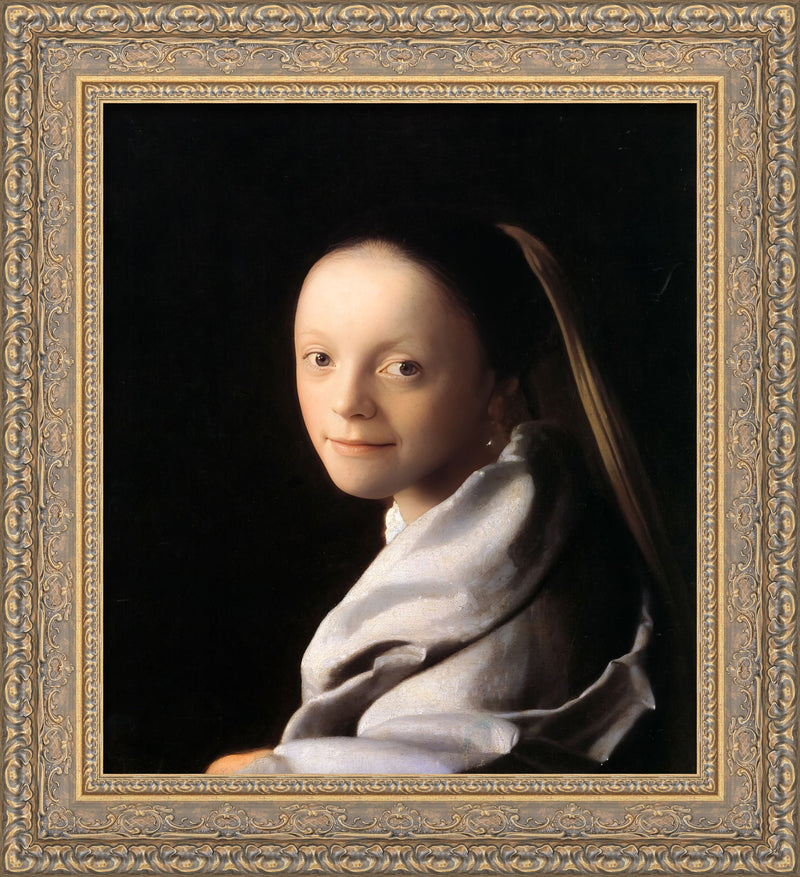 Portrait Of A Young Woman 1667 – Johannes Vermeer, 1667
